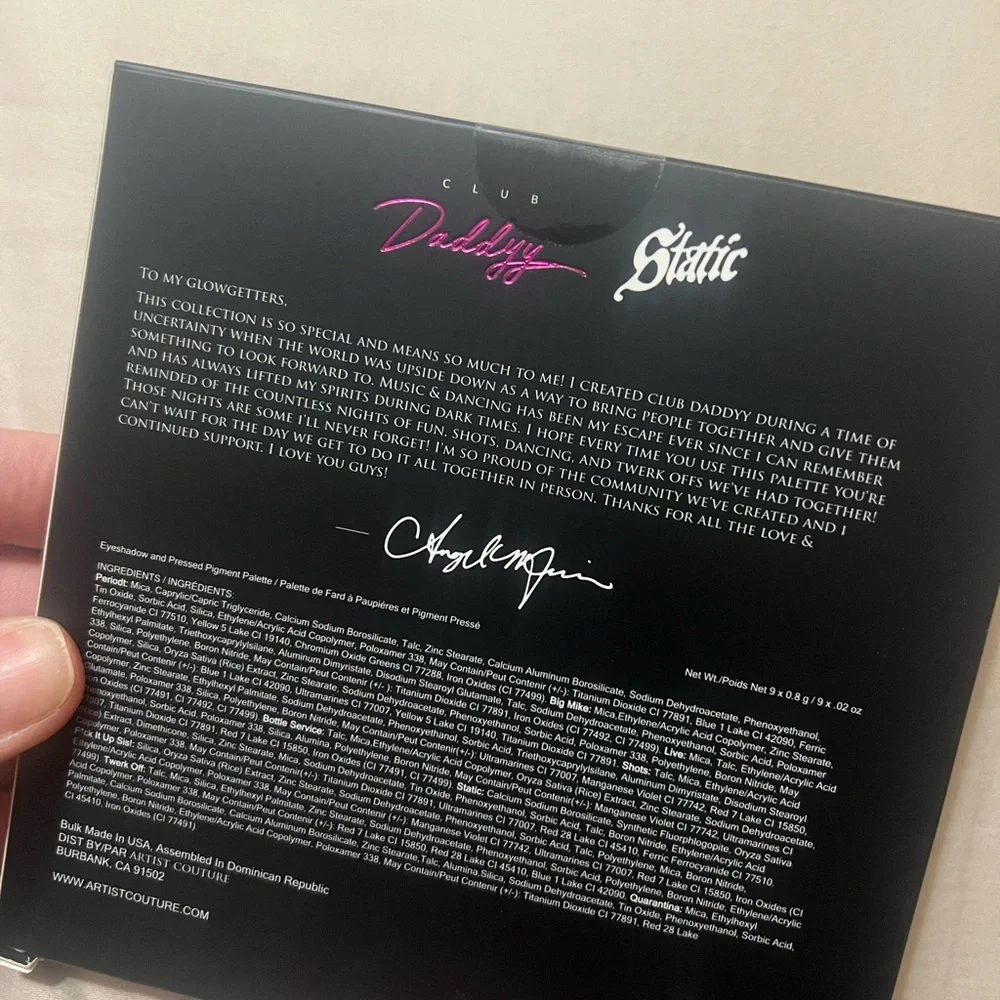 BRAND NEW Artist Couture Eyeshadow Palette